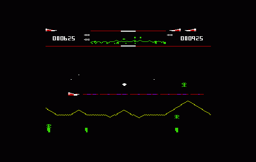 Defender screenshot 2 for Vic-20
